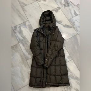 Womens NorthFace Puffer in Olive